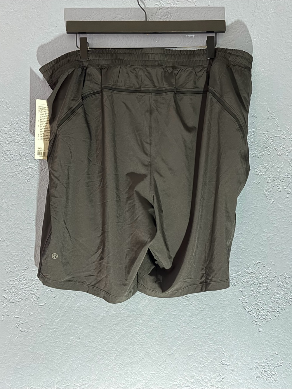 *NWT Lululemon Men’s Pace Breaker Shorts 9" Lined Black 3XL - Picture 3 of 7